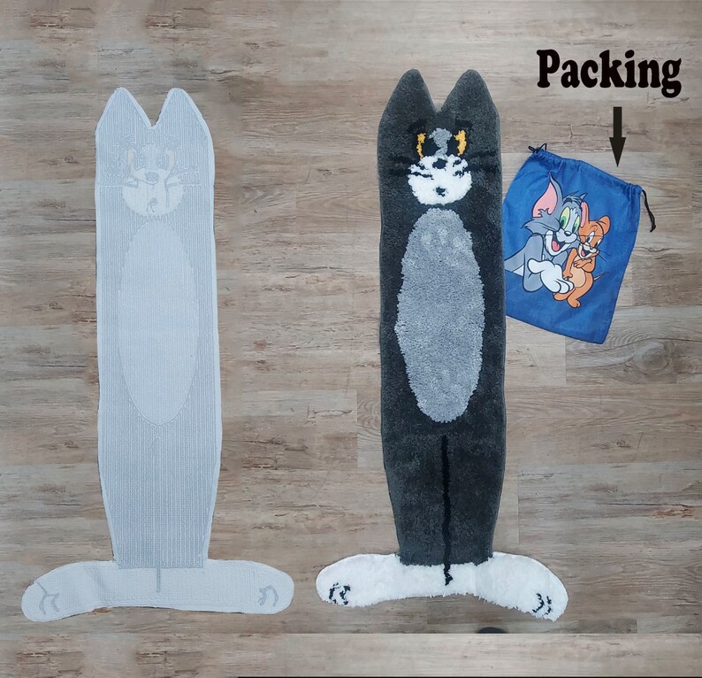 Carpet Tom and Jerry Rug Tom Rug Flat Cat Rugs for Stairs Etsy Australia