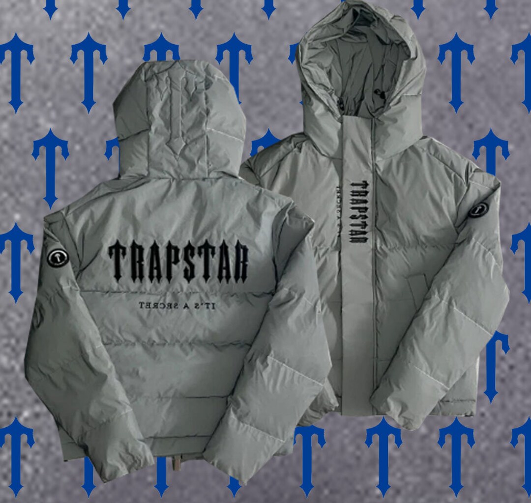 Trapstar Decoded 2023 Hooded Puffer Trapstar Jacket Etsy