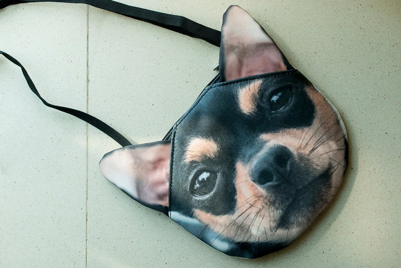 Chihuahua cross body dog shoulder bag dog bag dog purse Etsy