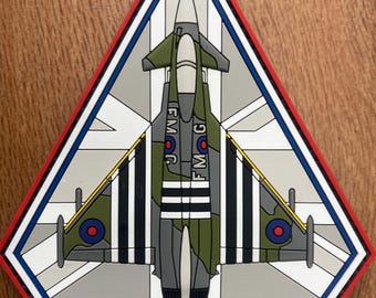 Royal Air Force "Moggy" Typhoon Display Team 3D PVC-patch