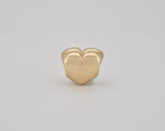 Zawieszka Pandora Solid 14K Gold Puffed Heart – wycofana z użytku, ALE 585, pamiątka