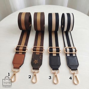 Premium verstelbare tasriem, brede vervangende schouder- en crossbodyriem met metalen sluitingen, tas camera laptoptasriem cadeau voor haar