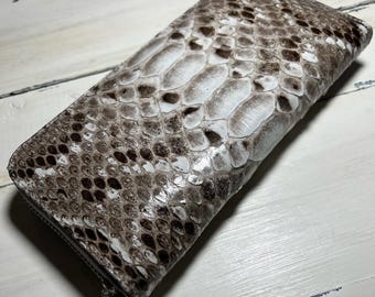 Python Natürliche Geldbörsen | Handgefertigte Echte Haut Clutches | Limitierte Geldbörse