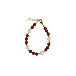 Coral Pearl Bracelet (BCRMP, BCRWG)