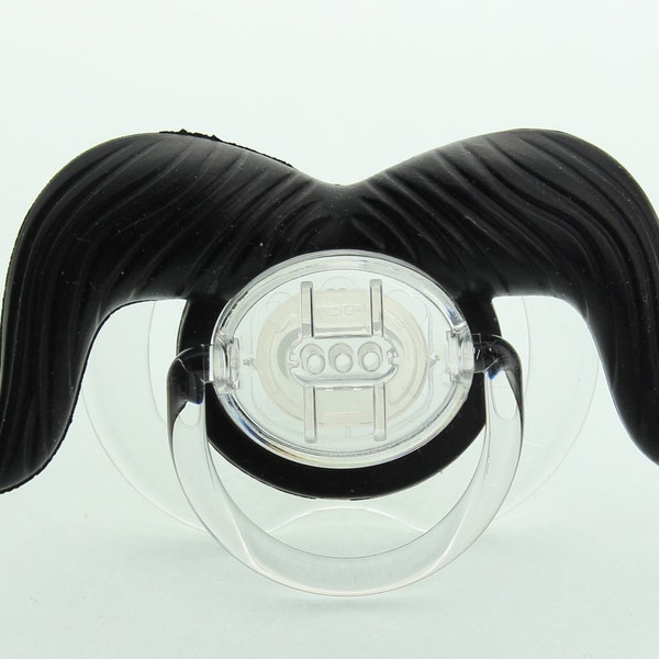 Mustache Pacifier Cowboy Mustache Pacifier Black Mustache