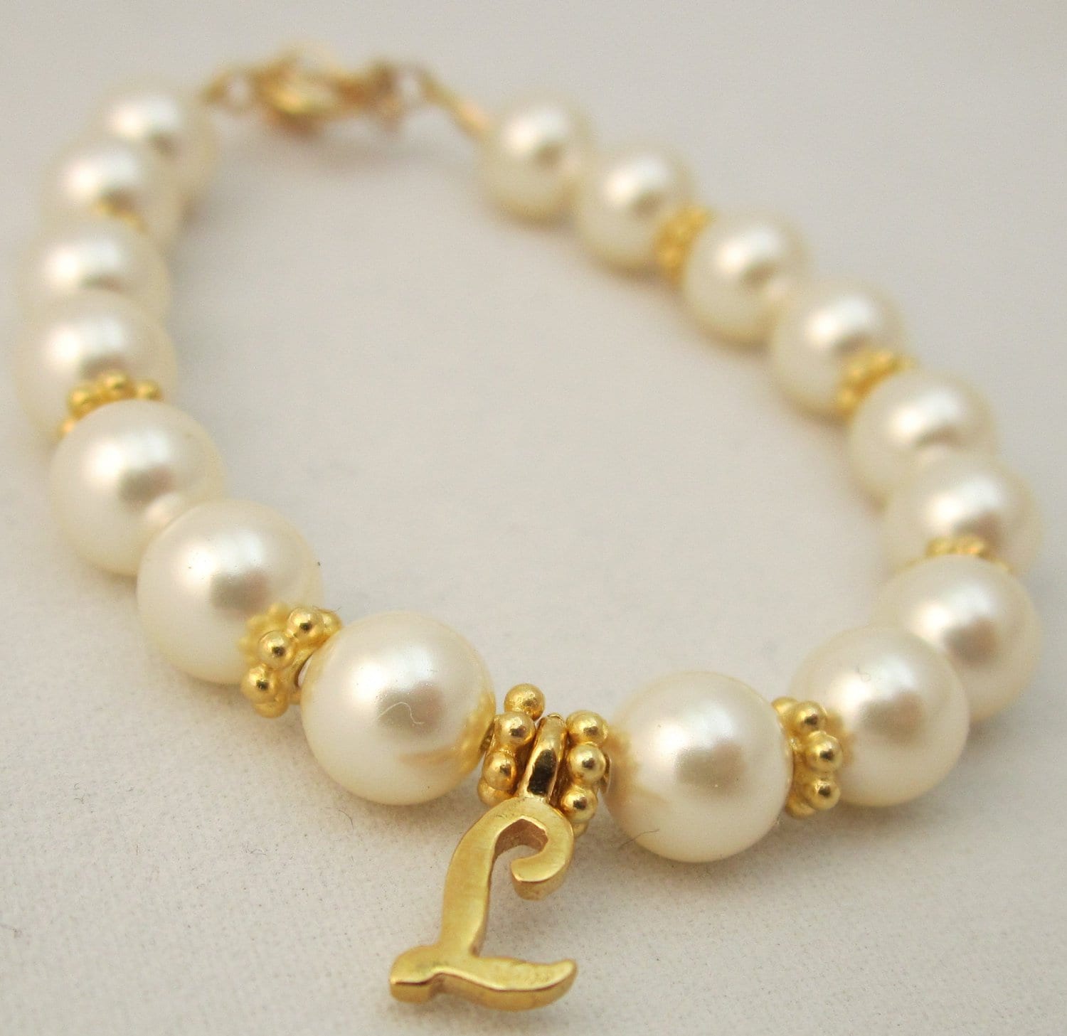 Personalized Baby Girl Bracelet Infant Bracelet Gold/vermeil Etsy UK
