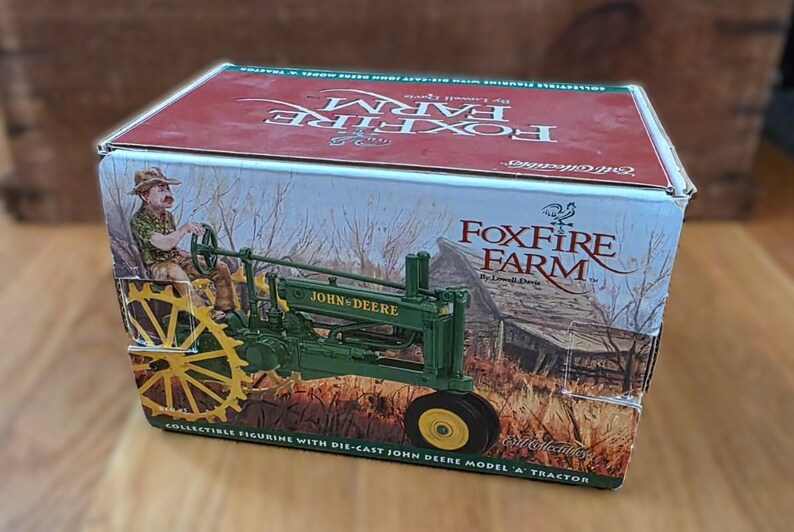 Fox Fire Farm John Deere Model A Tractor 1/16 Scale ERTL - Etsy Canada