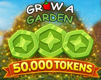 Grow A Garden – 50 000 tokenów handlowych | Szybka dostawa