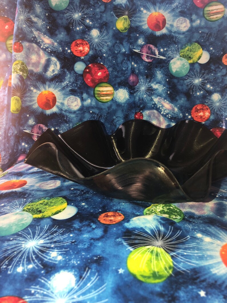 record bowl record gift INXS recycled vinyl
