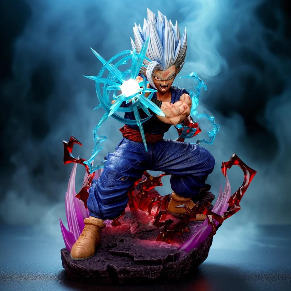 Impression 3D d'une capsule Dragon Ball