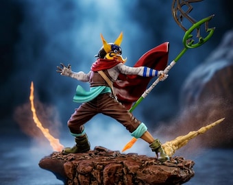 Estatua del Héroe Enmascarado Rey Francotirador / Archivos STL para impresión 3D (Descarga digital)