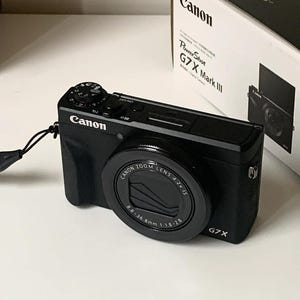 Canon PowerShot G7 X Mark III 20.1 Megapixel Digital Camera -  Wi-Fi, Self-Timer, 4K Video - Black