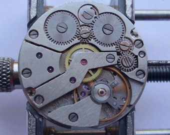 2414 SLAVA Servised  Runs & Keep time - Russian watch movement for WATCHMAKERS Part