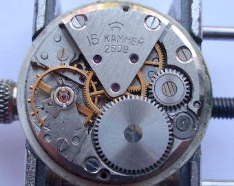 2609 Raketa - RUNS KeepTime Russian watch movement  15 jewels 4 WATCHMAKERS - Part