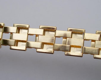 Vintage Wrist watch STRAP  Watch Band - NOS not used 18mm GOLGPLATED A+