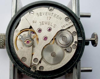 2614.2H POLJOT Servised RUNS & Keep Time Uhrwerk 4 UHRMACHER - Teile