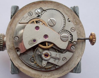 FHF 28 ONSA - Servised Running & Kips time SWISS watch movement 4 Watchmakers