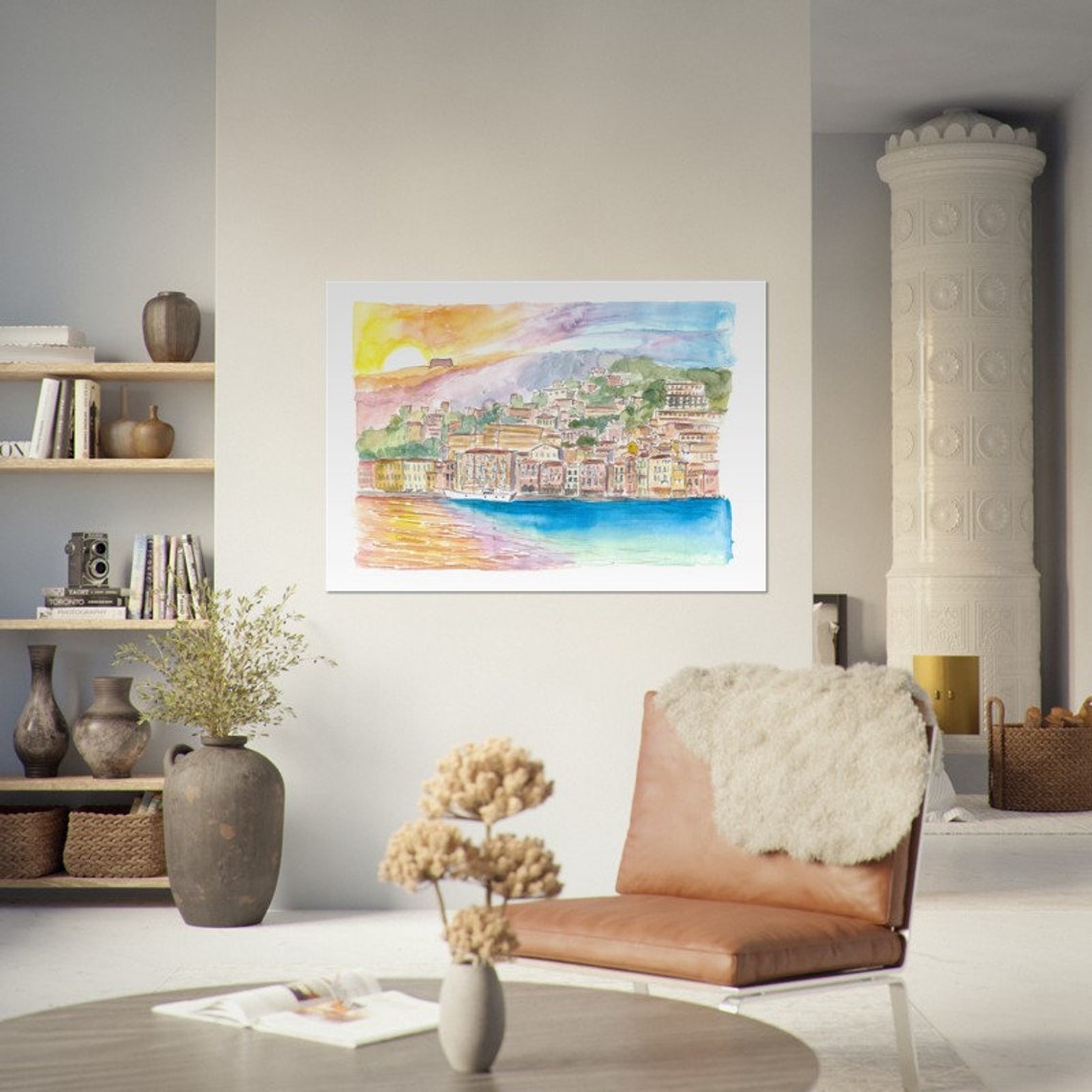 Villefranche-sur-mer Mediterranean Dreams on French Riviera - Limited ...