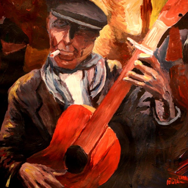 The Guitarrero - Limited Edition Fine Art Print