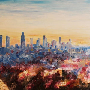 Downtown Los Angeles at Dusk
