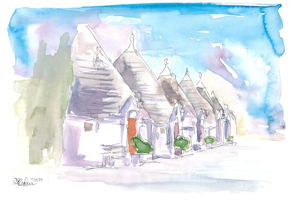 The Trulli Buildings of Alberobello Bari Italy Limited 