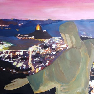 Rio De Janeiro With Christ The Redeemer 2- Limited Edition Fine Art Print