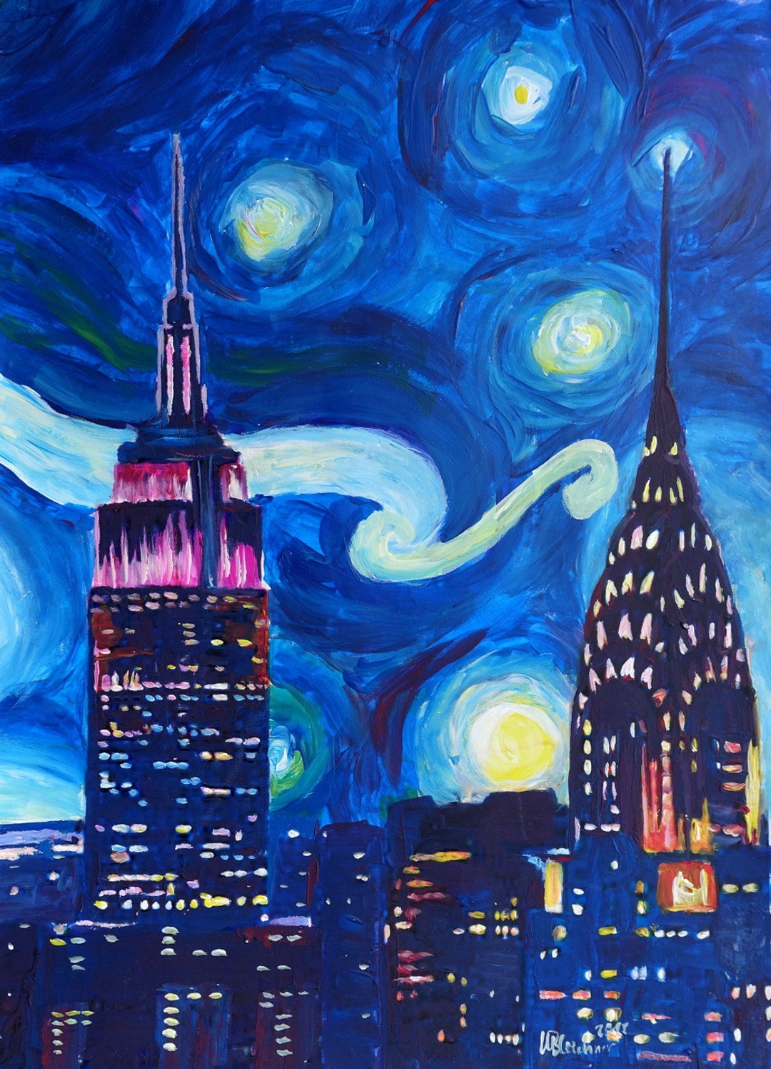 Starry Night in New York Van Gogh Inspirations in Manhattan Limited