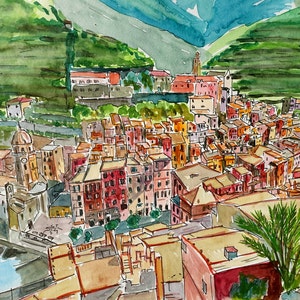 Vernazza a Dream of Romantic Italy, Ligure - Limited Edition Fine Art Print