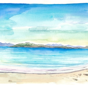 Inishbofin White Beach on Irish Island on Atlantic - Limited Edition Fine Art Print -