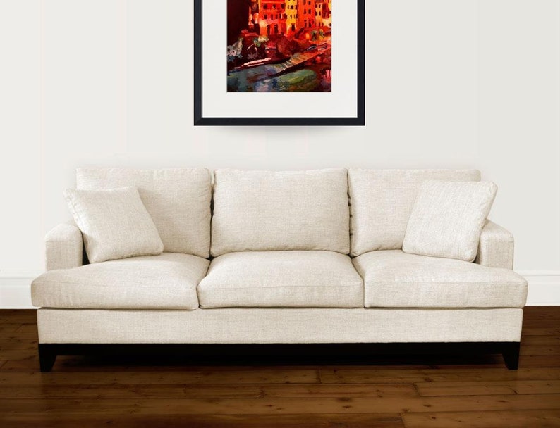 Magic Cinque Terre Night in Riomaggiore Limited Edition Fine Art Print