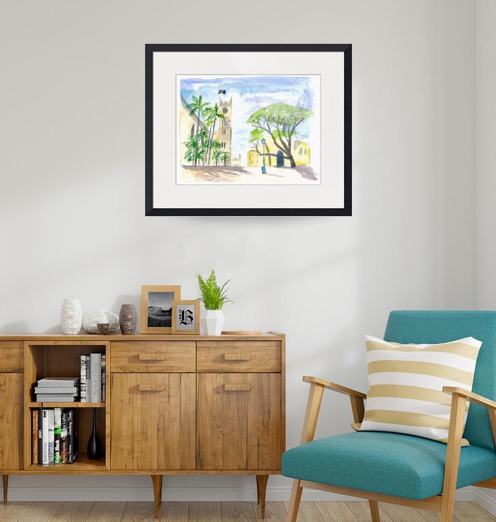 Street Scene in Bridgetown Barbados Limited Edition Fine Art Etsy