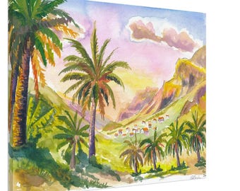 Valle Gran Rey Dorado Oasis de Palmeras y Luz