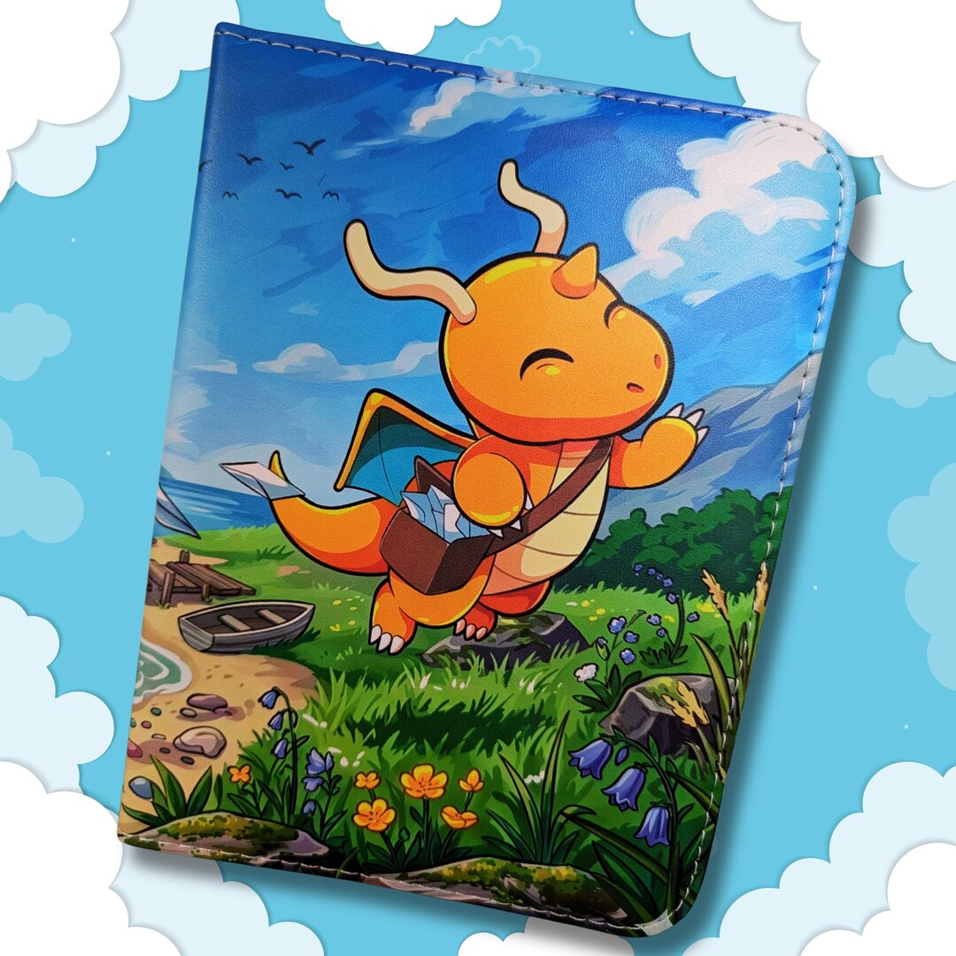 dragonite pokemon card binder Custom Dragonite Card Binder