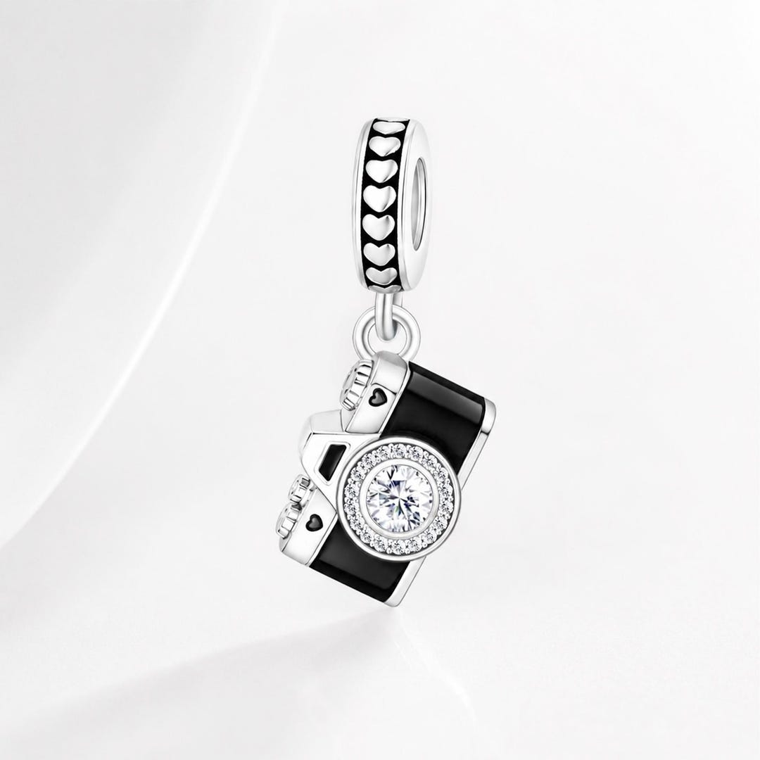 Vintage Camera Charm Pendant, Photography Lover Dangle Charms for ...