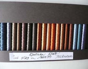 A Connoisseur Range from Mulberry Silks entitled "Earthen Slate".