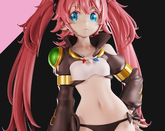 3D Model STL Figure – Resin Printer Diorama Printing