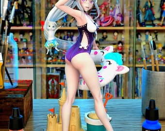 3D Model STL Figure – Resin Printer Diorama Printing