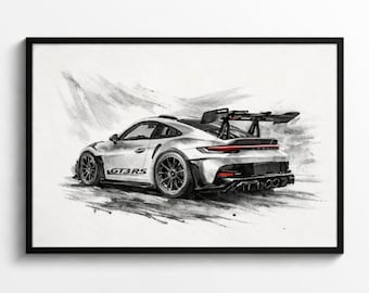 Verniciatura auto da foto, ritratto auto personalizzato, disegno auto personalizzato, ritratto veicolo a inchiostro, regalo per amanti delle auto per lui, papà, fidanzato