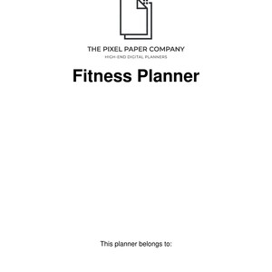 Fitness Planner: Ein undatiertes 52-Wochen-Schulungstagebuch für Kindle Scribe