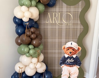 DIY Balloon Garland Kit | Polo Theme Party Decorations, Birthday Baby Shower Arch