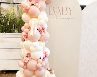 Custom Vinyl Decal: Personalized Party Sign Baby Shower decal