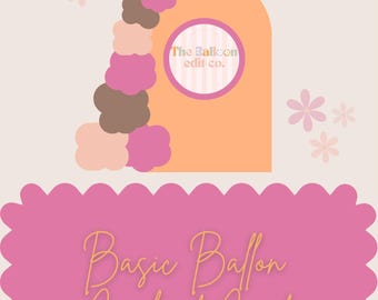 How to make a Balloon garland - easy step by step guide