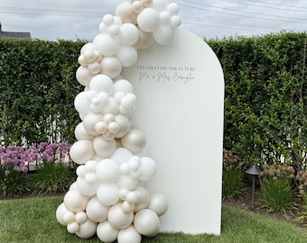 DIY Balloon Garland Kit | Engagement Party Arch Decorations (8ft)