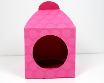 Large Triangular Top Box w/ optional window and insert