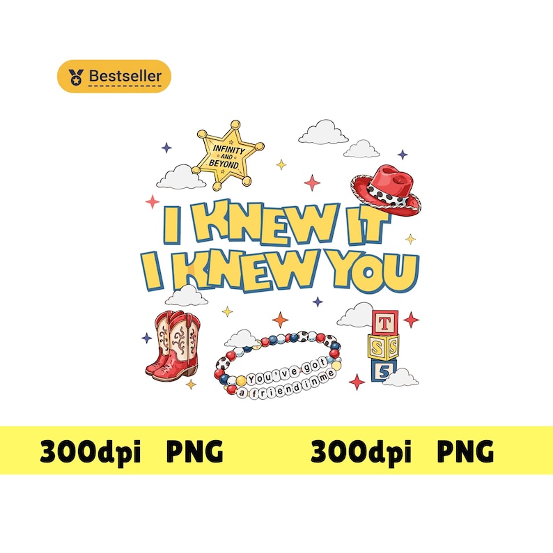 Funny Western Cowgirl PNG – Infinity and Beyond (Digital Download) image 1