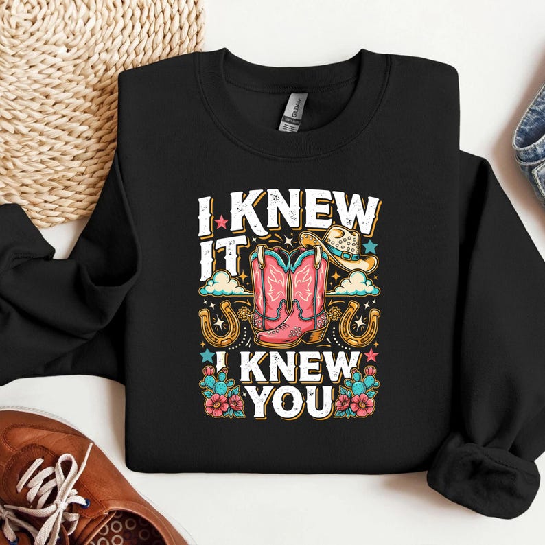 Cowboylaarzen western, png-bestand – I Knew It I Knew You (digitale download) afbeelding 4