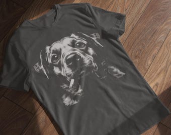 Golden Retriever Vintage Graphic T-shirt - Washed out Retro - Comfort Colors Oversized