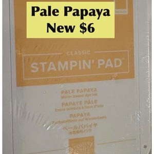 Stampin’ Up! Ink Pads- PALE PAPAYA