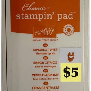 Stampin’ Up! Ink Pads- TANGELO TWIST