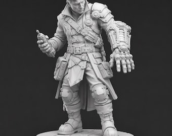 Week 8: Human Adventurers – 13 Class Miniatures | 32mm Scale | Fantasy RPG Characters for DnD & Tabletop